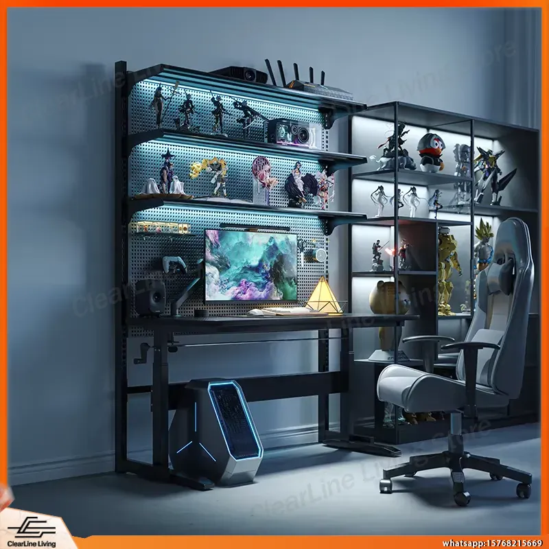 Esports Gaming Monitor - Bureau de jeu en forme de