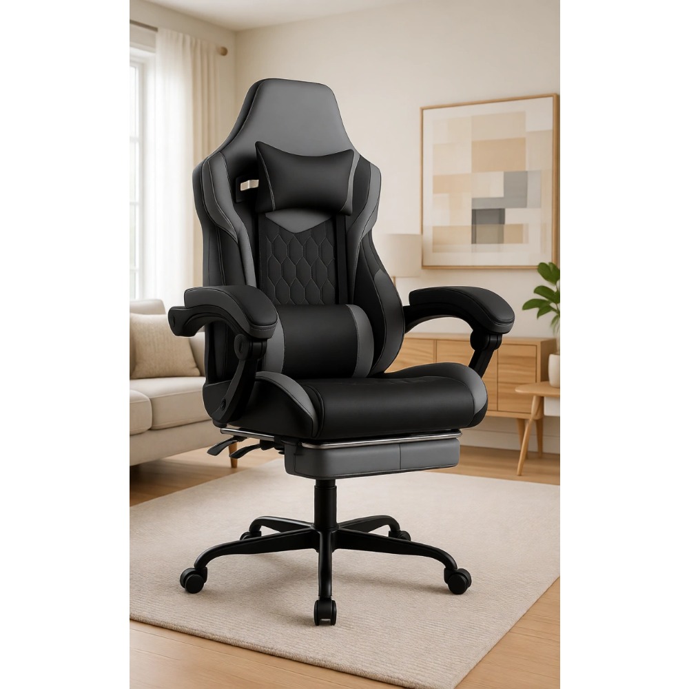 Video Gaming & Esports Usd Acc - Chaise de jeu ergonomique en cuir