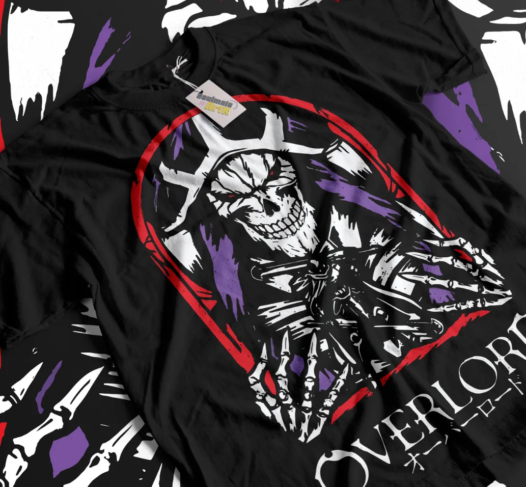 Esports Gaming T Shirt - Ainz T-shirt Overlord Ooal robe Albedo