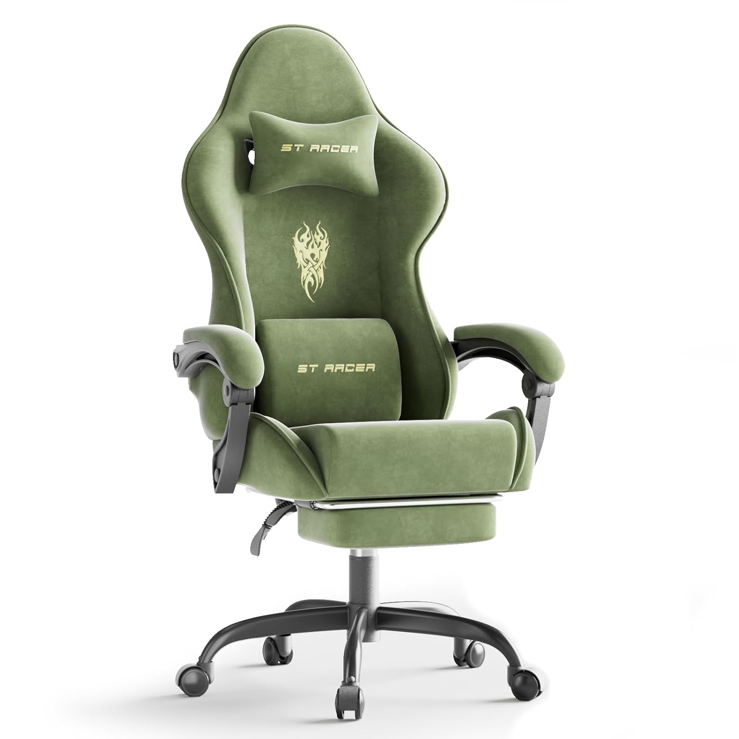 Video Gaming & Esports Usd Acc - Chaise de jeu en tissu velours,