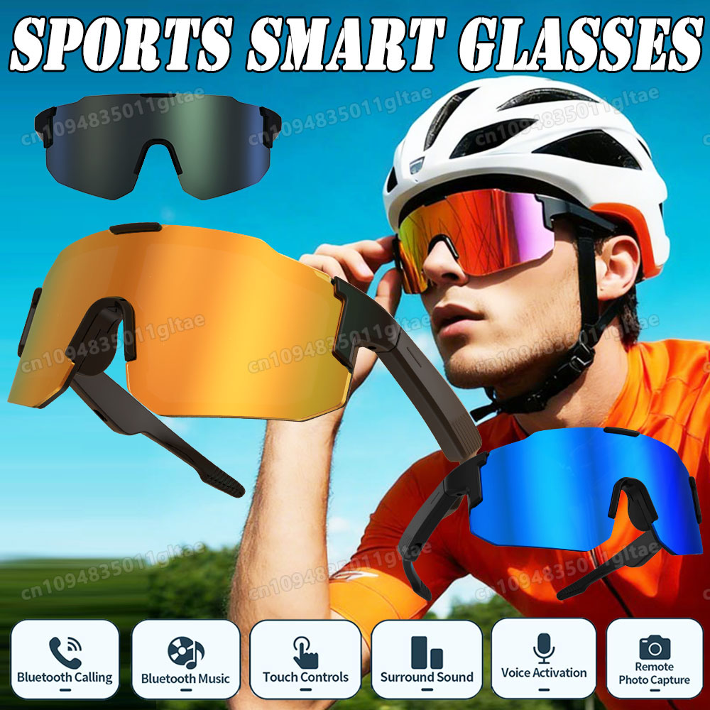 Esports Gaming Video - Lunettes de vélo intelligentes avec caméra,