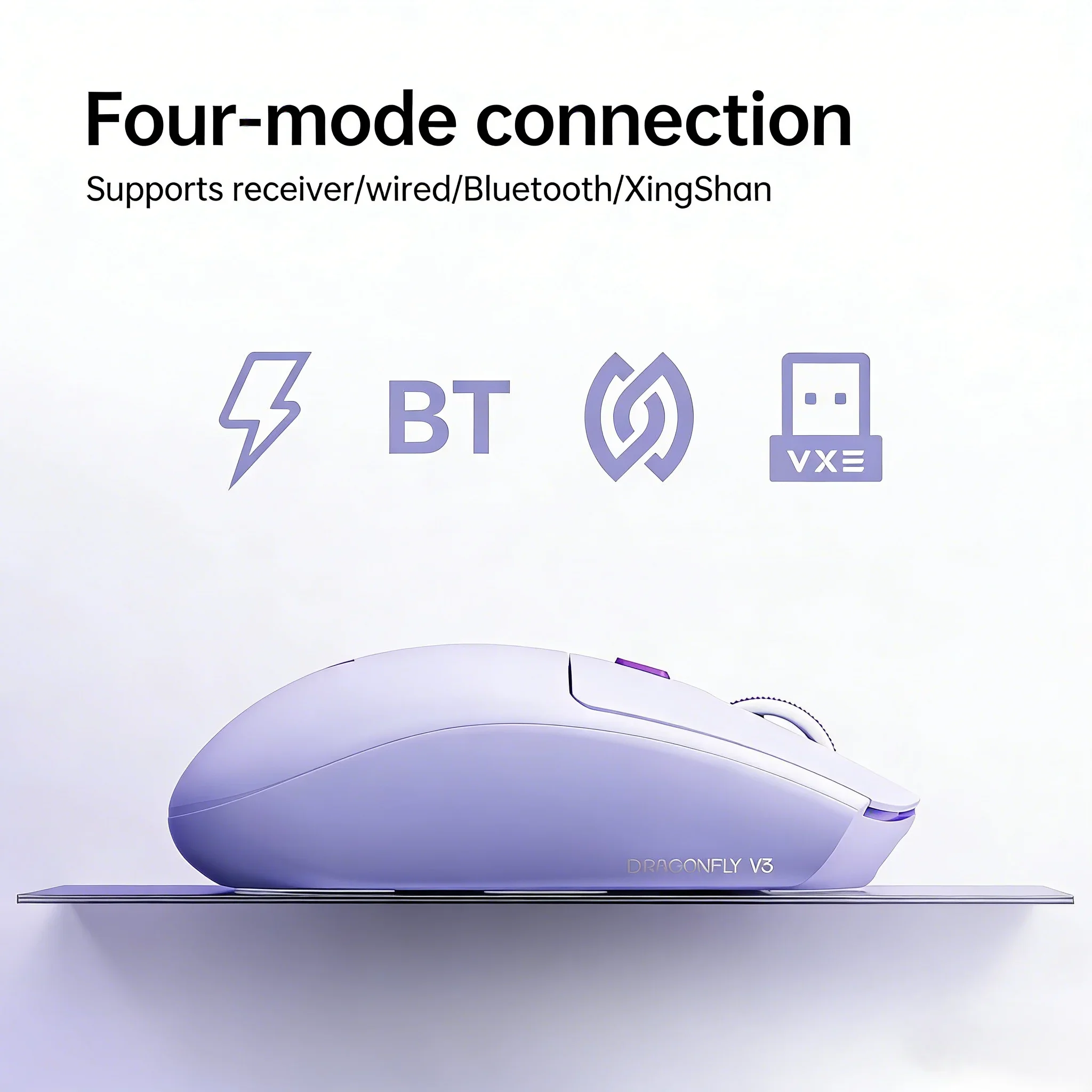 Esports Gaming Mouse Wireless - Souris sans fil ATK VXE Dragonfly