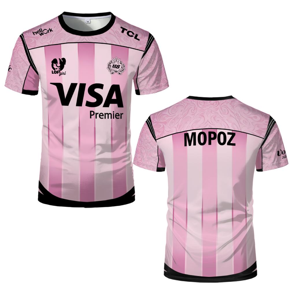 Esports Gaming T Shirt - Nouveau maillot d'e-sport Gentle Mates M8