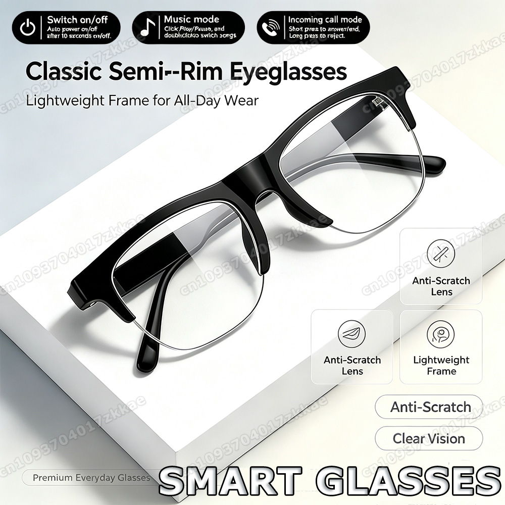 Esports Gaming Remote - Nouvelles lunettes intelligentes à commande tactile,