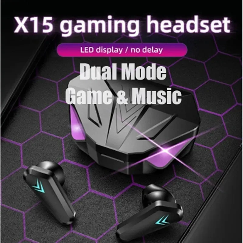 Esports Gaming Monitor - Nouveau X15 TWS écouteurs Bluetooth sans