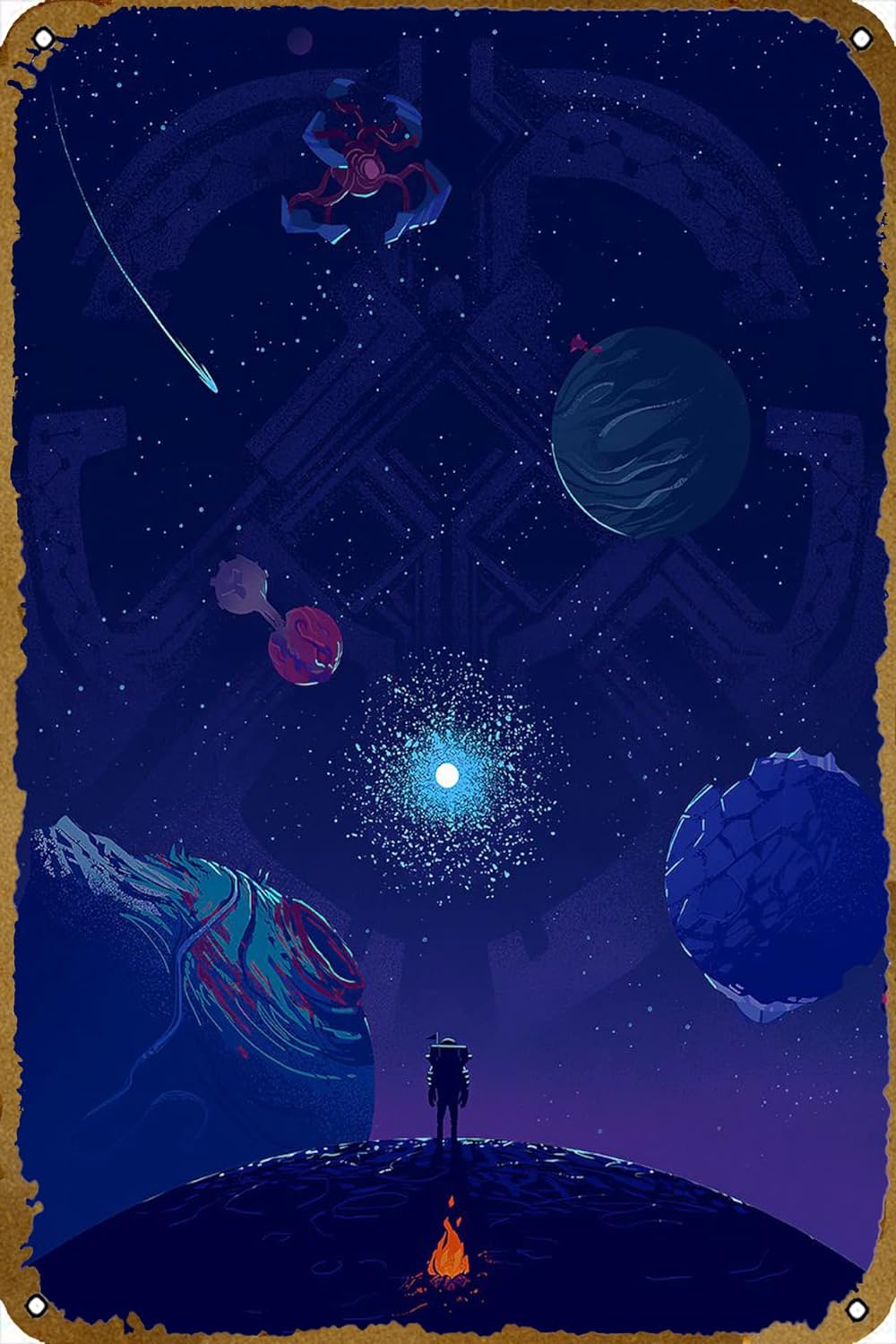Video Gaming & Esports Usd Acc - Affiche Outer Wilds pour jeu vidéo,