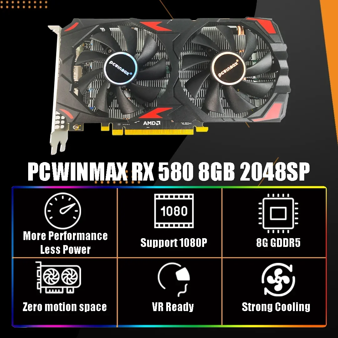 Carte graphique PCWINMAX Radeo - Video Gaming & Esports Usd Acc avis et prix