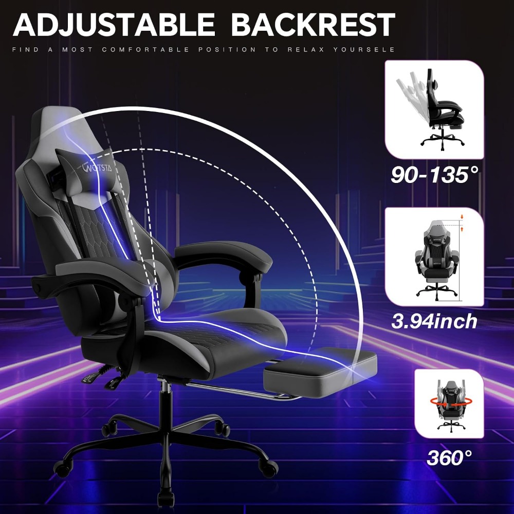 Chaise de jeu ergonomique en c - Video Gaming & Esports Usd Acc avis et prix