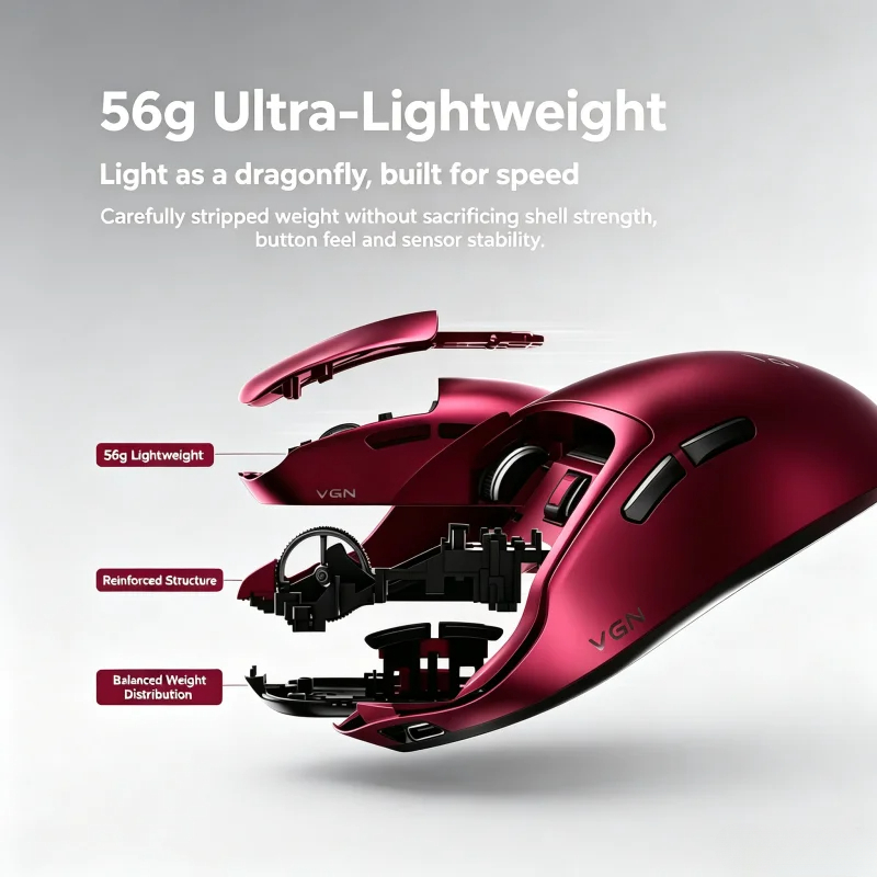 Souris de jeu sans fil VGN Dra - Esports Gaming Mouse Wireless avis et prix