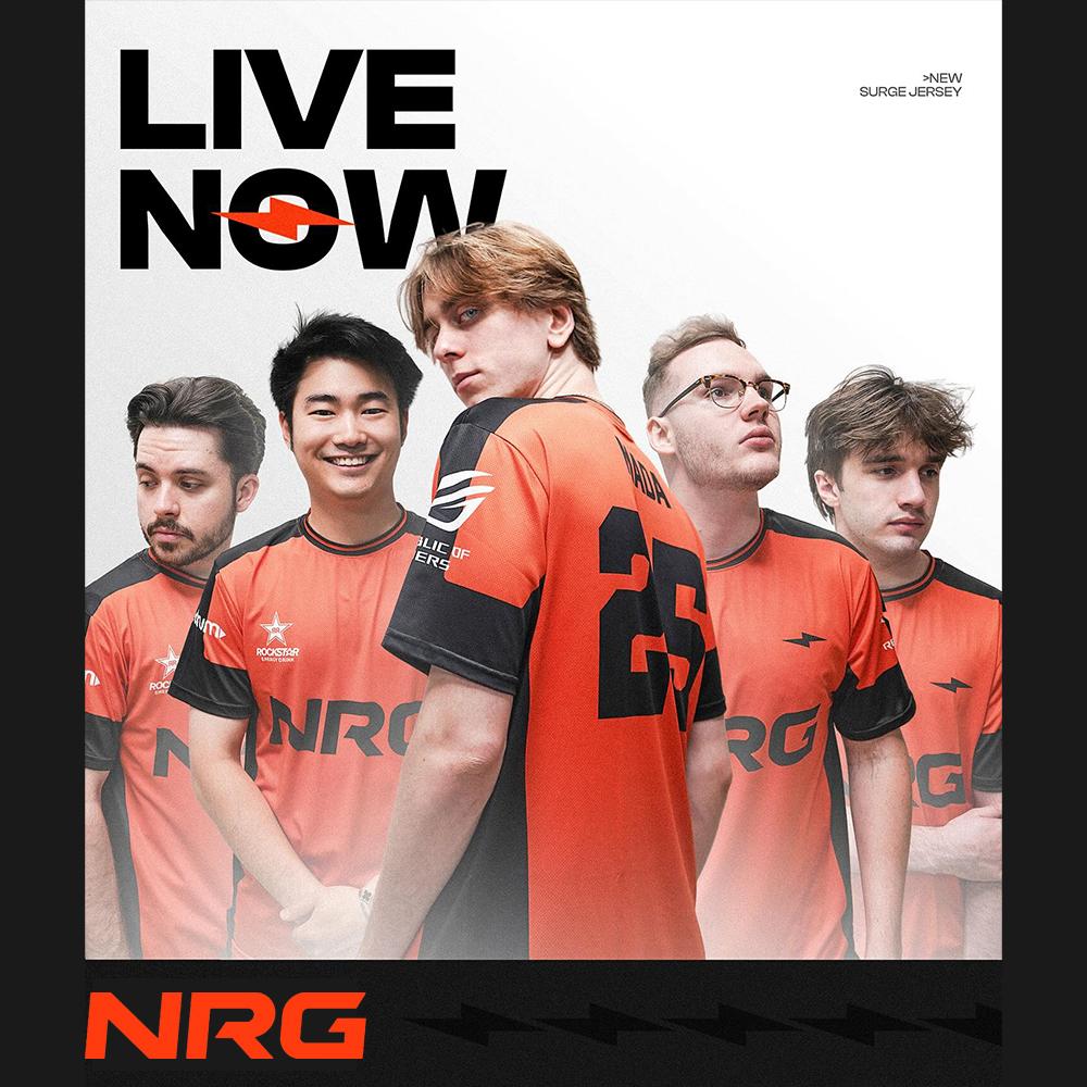 2025 NRG Esports Surge Jersey  - Esports Gaming T Shirt avis et prix