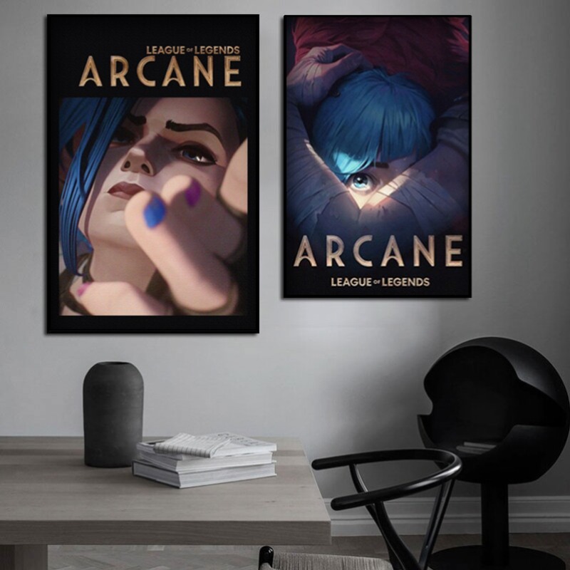 Affiche Arcane Jinx Close-Up,  - Esports Y Gaming avis et prix