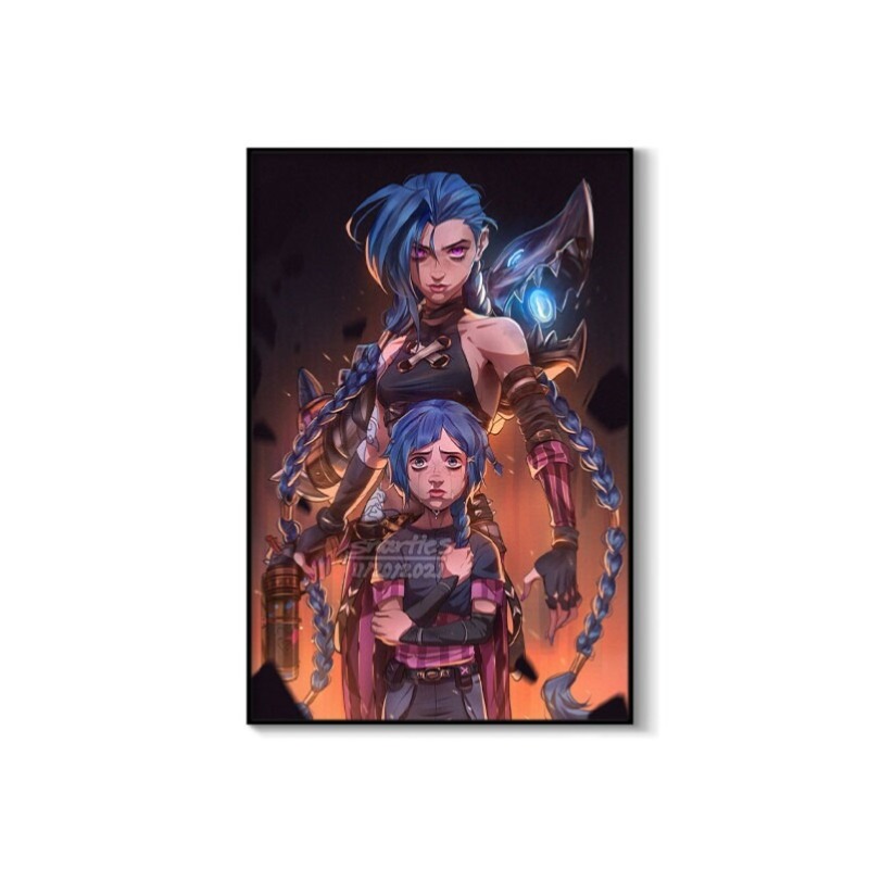 Affiche Arcane Jinx Close-Up,  - Esports Y Gaming avis et prix
