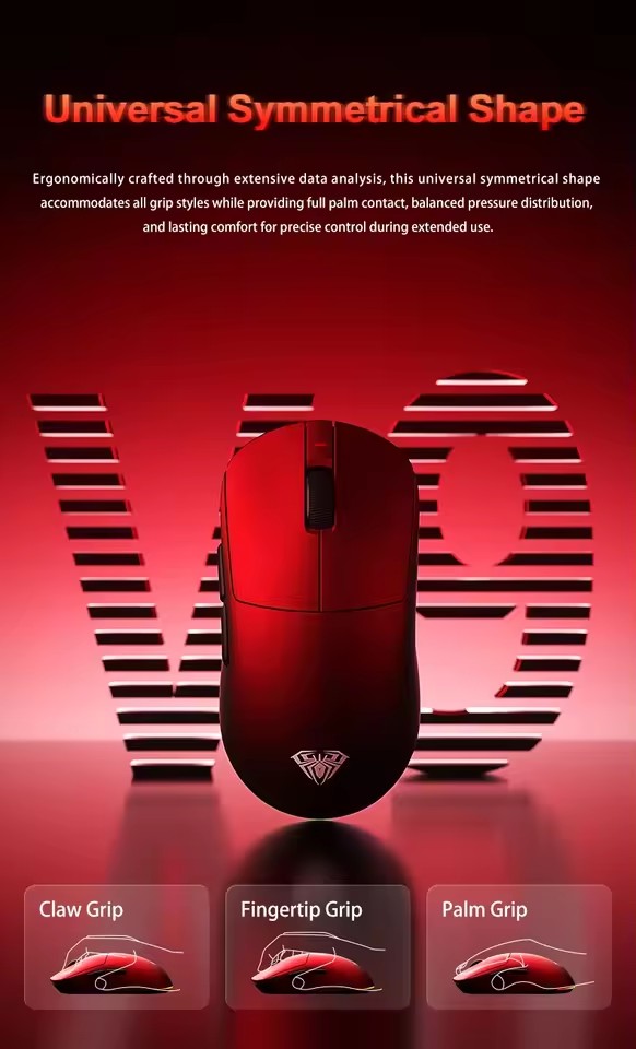AULA V9 souris Ultra sans fil  - Esports Gaming Mouse Wireless avis et prix