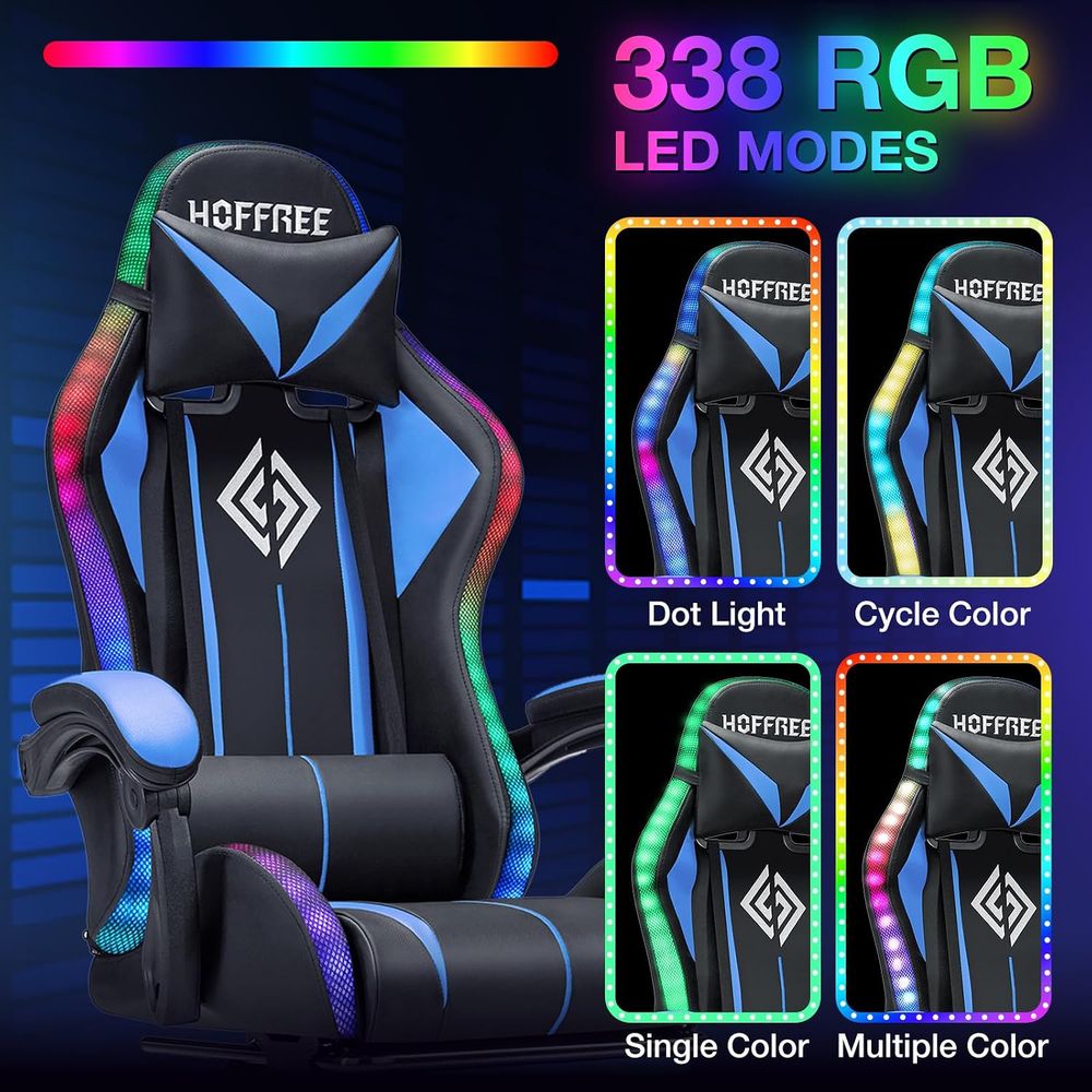 Chaise de jeu LED avec massage - Video Gaming & Esports Usd Acc avis et prix