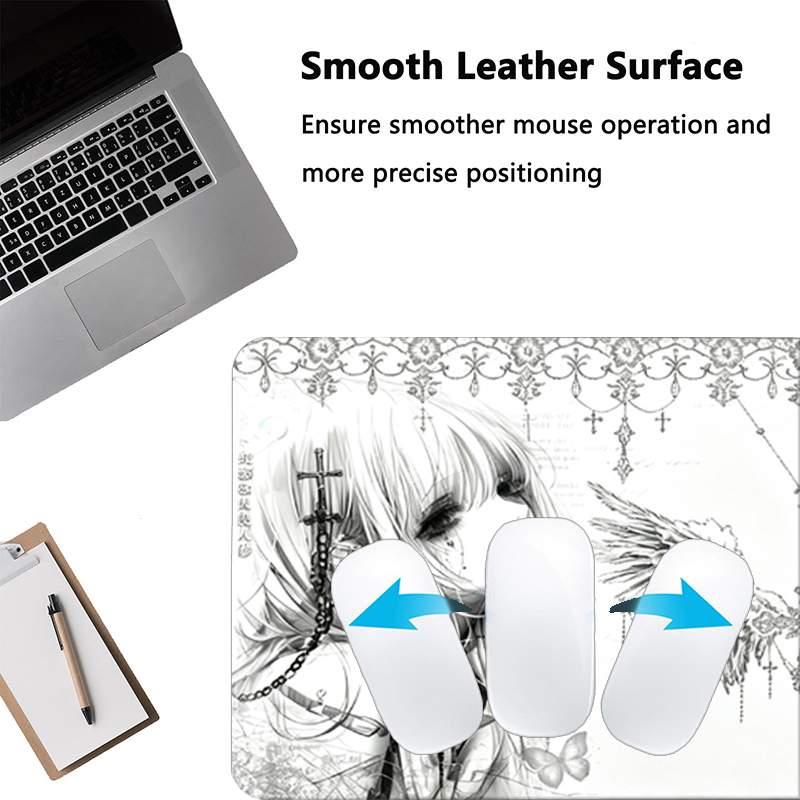 Tapis de souris en cuir noir e - Mouse Gaming Esports avis et prix