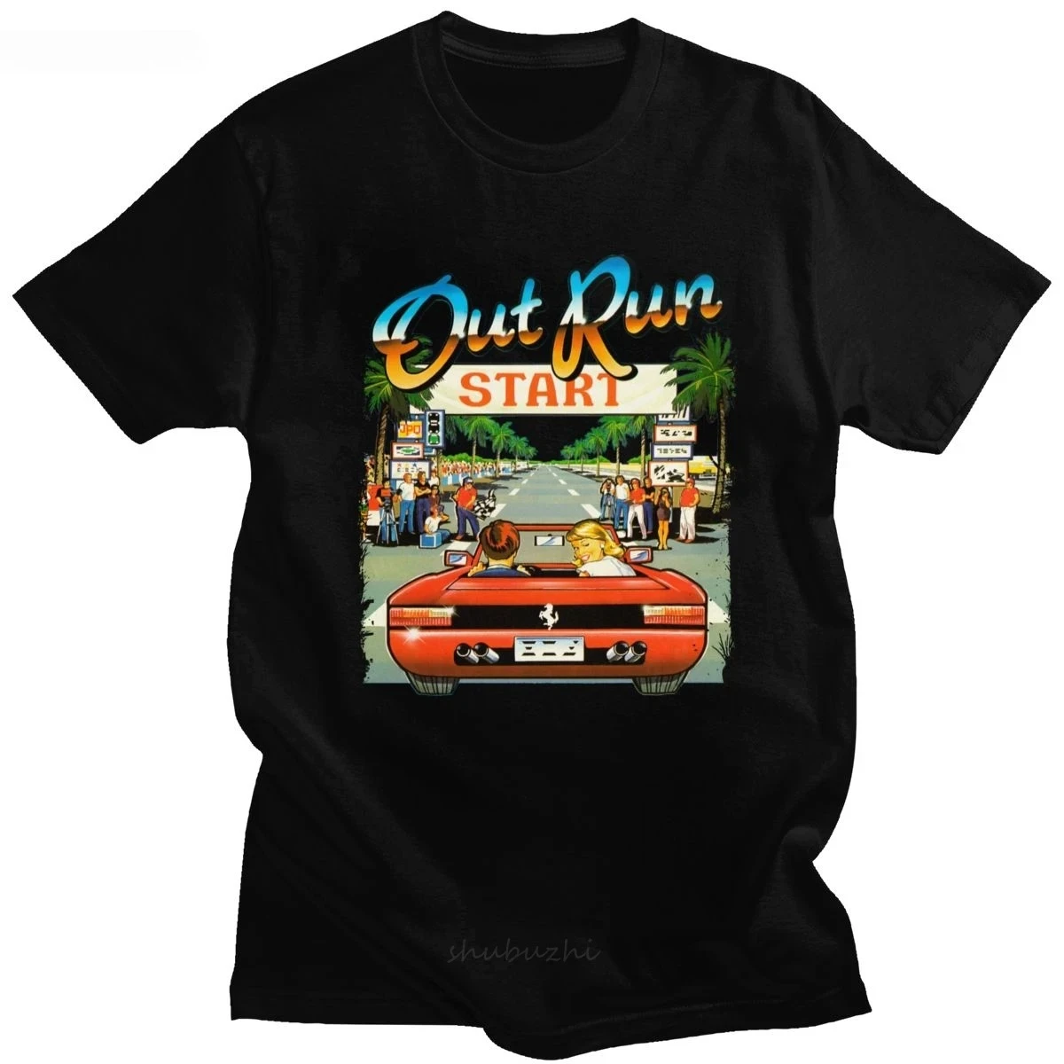 Japonais Arcade Racing jeu vid - Esports Gaming T Shirt avis et prix